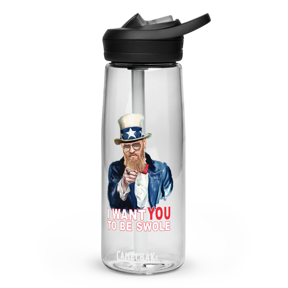 I Want You To Be Swole Water Bottle