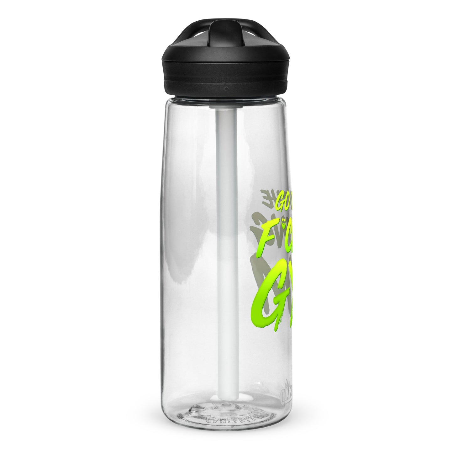 Go To The F*cking Gym Green Water Bottle