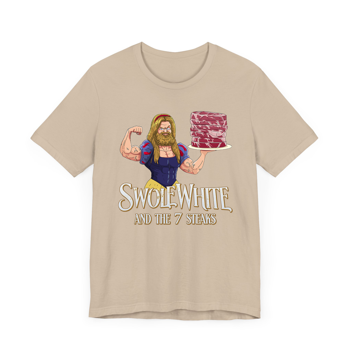 Swole White T-Shirt