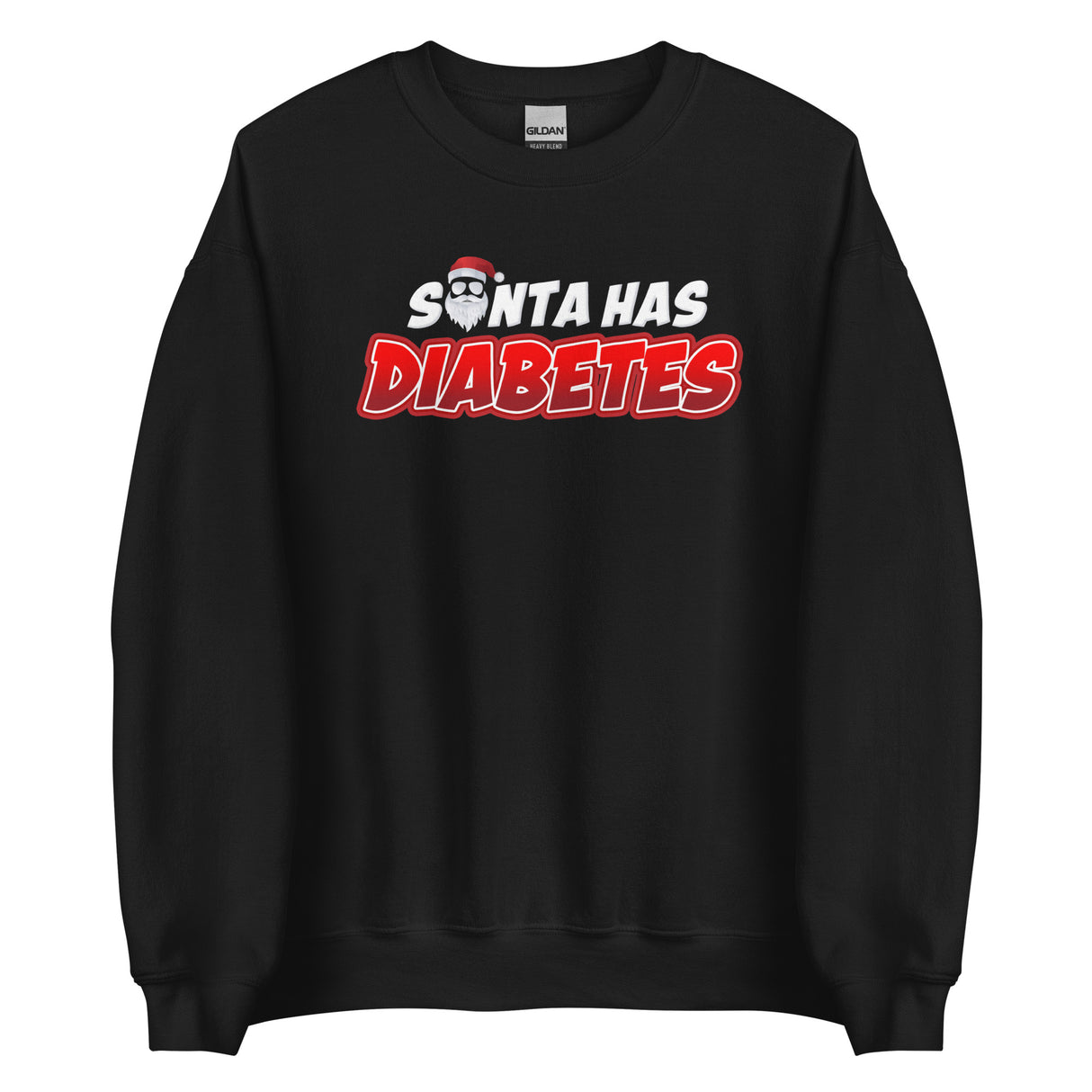Santa Has Diabetes Sweatshirt