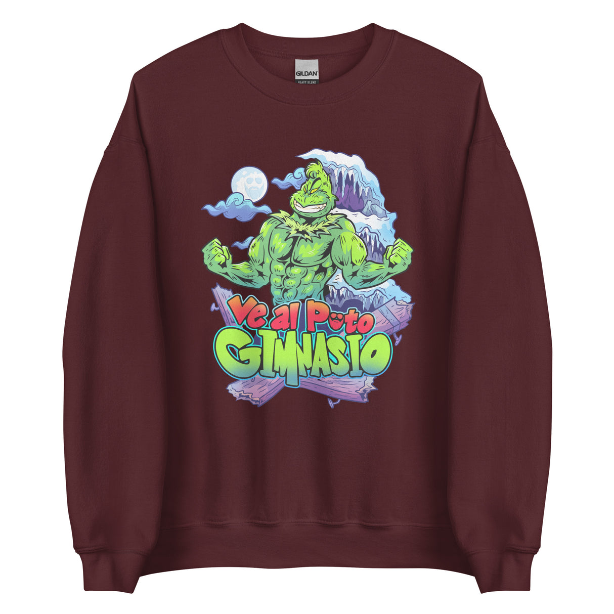 Ve Al Puto Gimnasio Grinch Sweatshirt