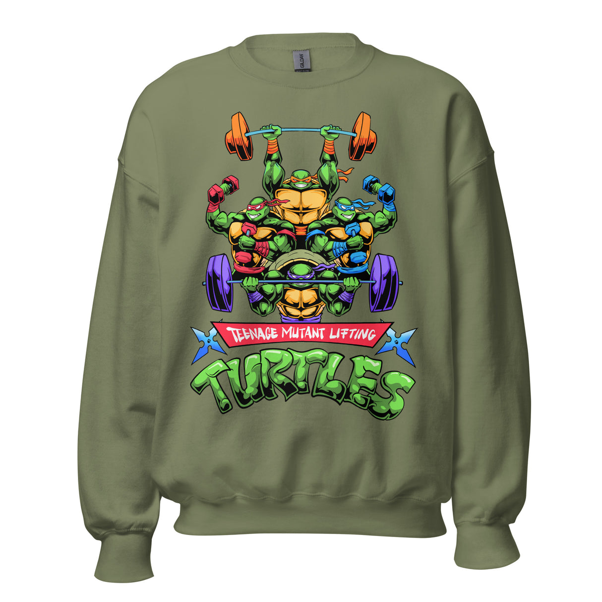 Teenage Mutant Lifting Turtles Sweatshirt