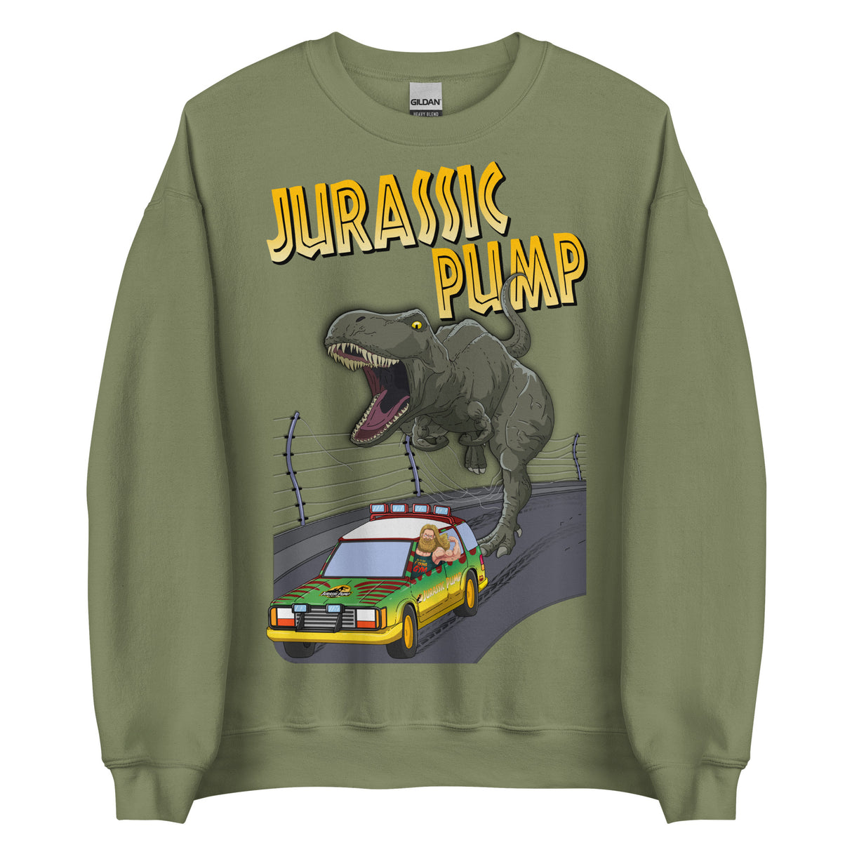 Jurassic Pump Sweatshirt