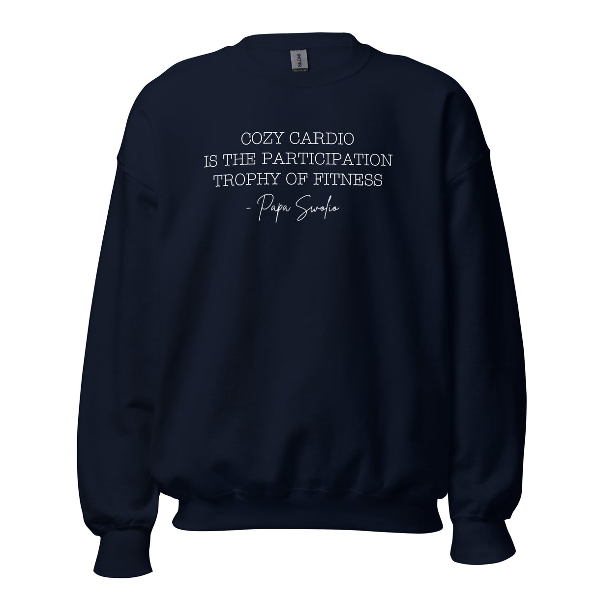 Cozy Cardio Is The Participation Trophy Of Fitness Sweatshirt