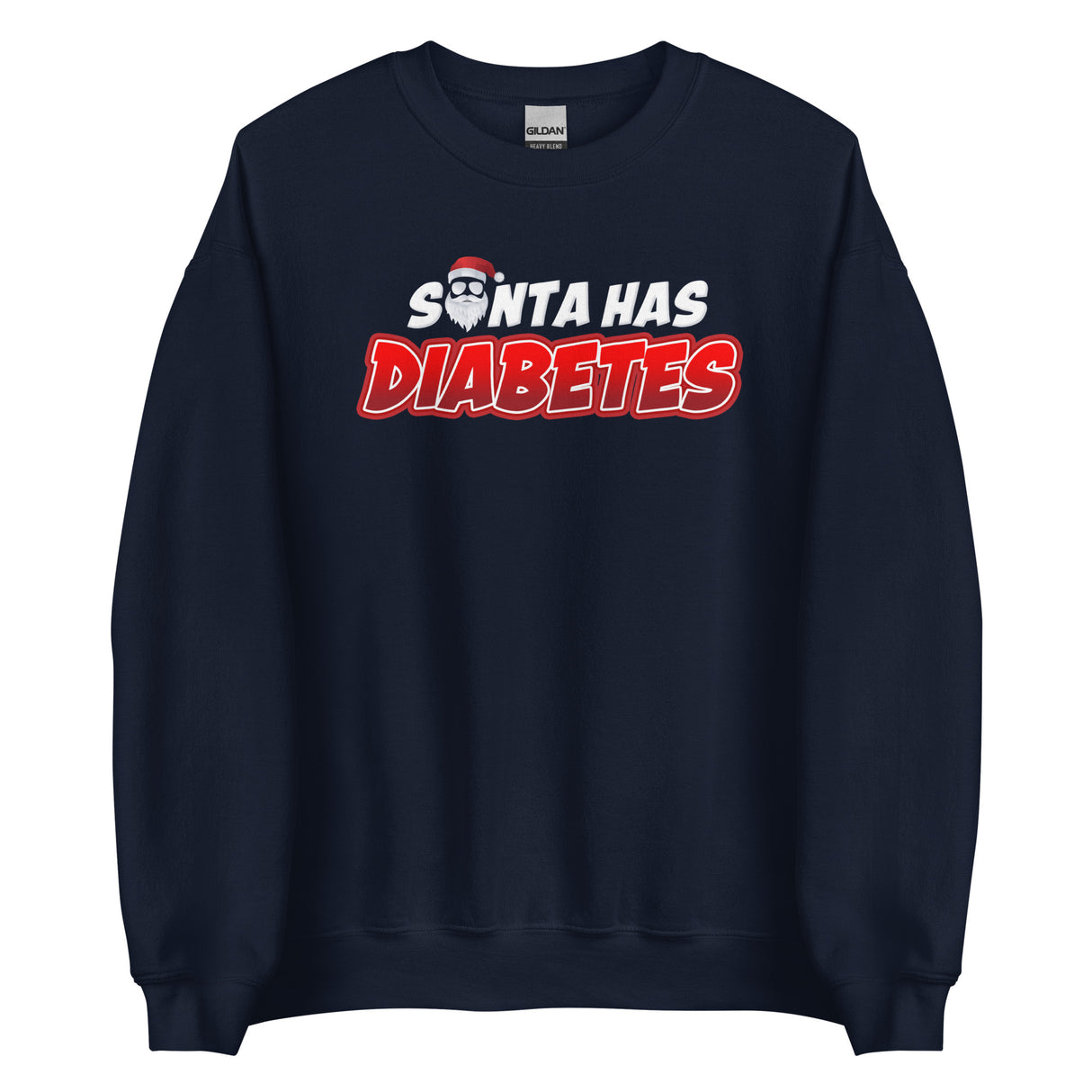Santa Has Diabetes Sweatshirt
