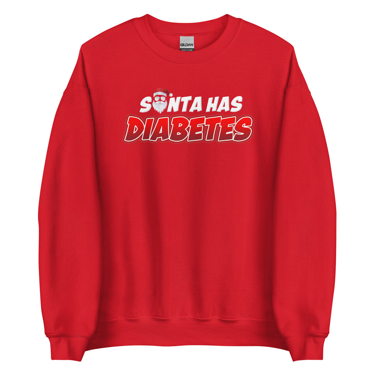 Santa Has Diabetes Sweatshirt