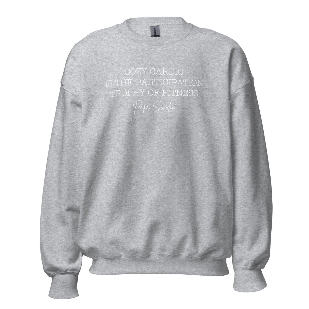 Cozy Cardio Is The Participation Trophy Of Fitness Sweatshirt