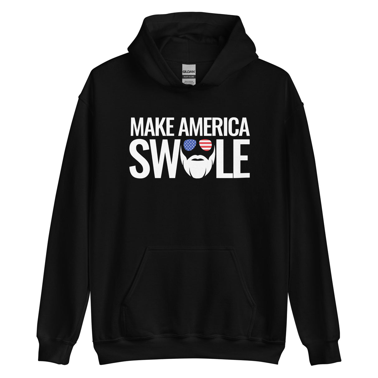 Make America Swole (Text) Hoodie