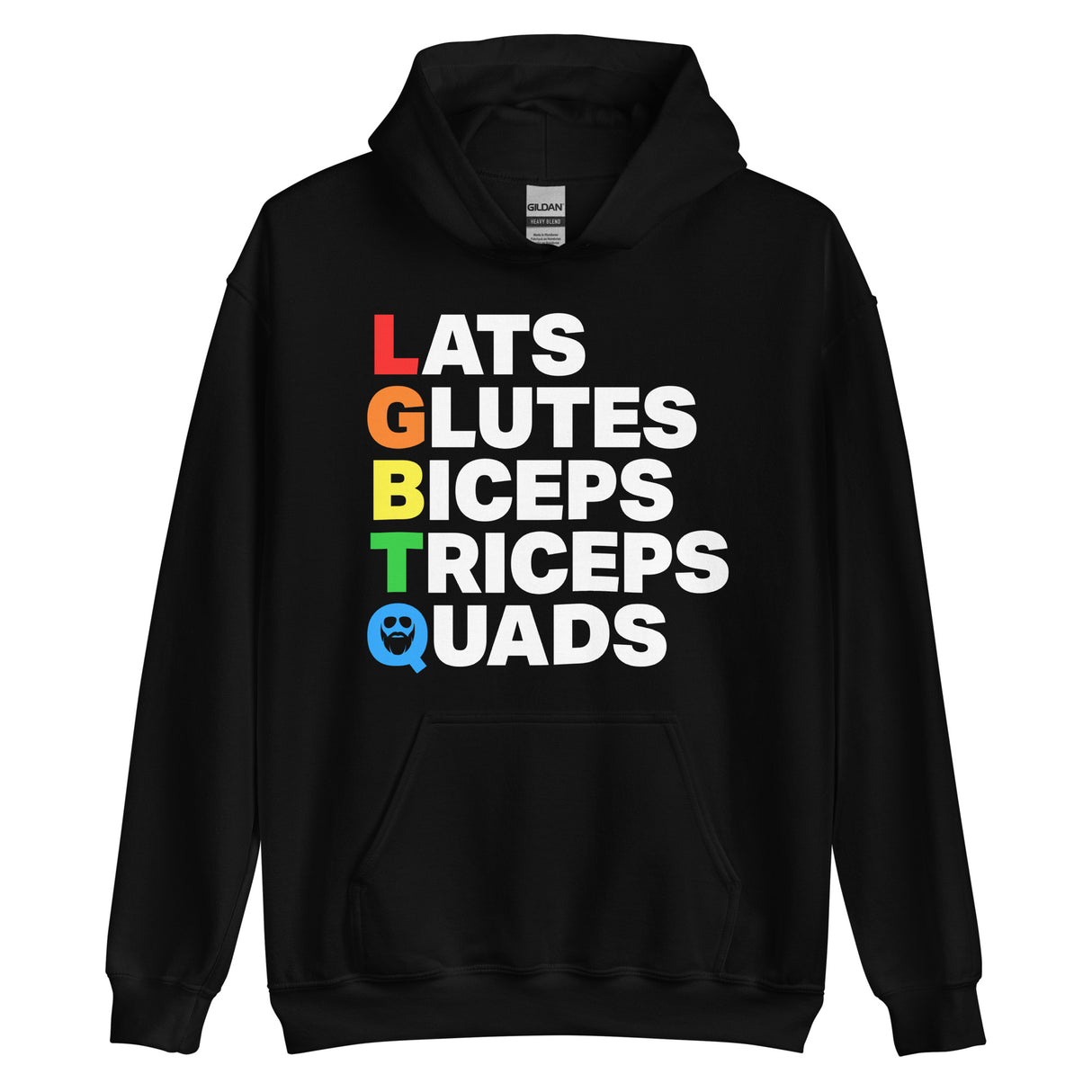 Muscle Alphabet Hoodie
