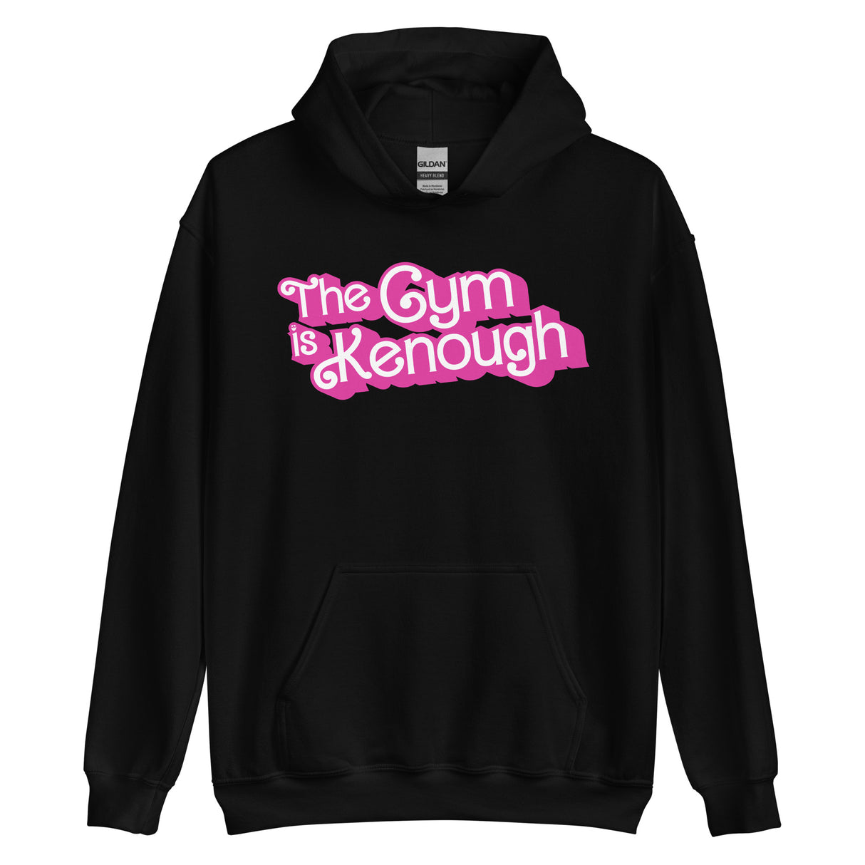 The Gym Is Kenough (Text) Hoodie