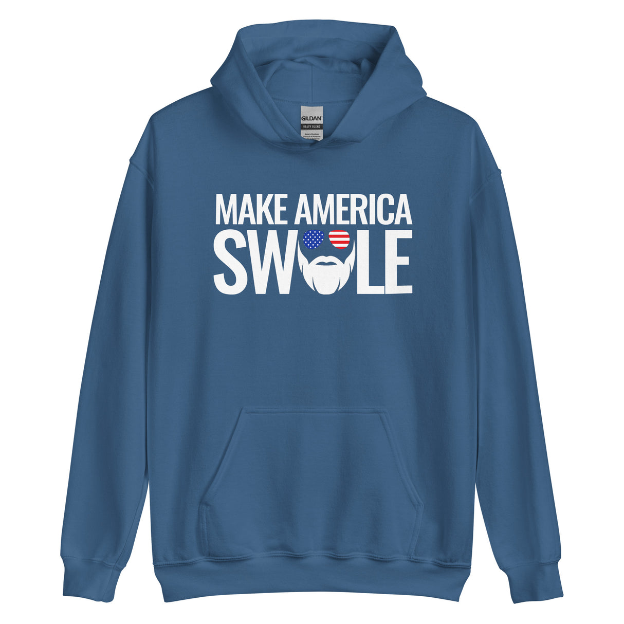 Make America Swole (Text) Hoodie