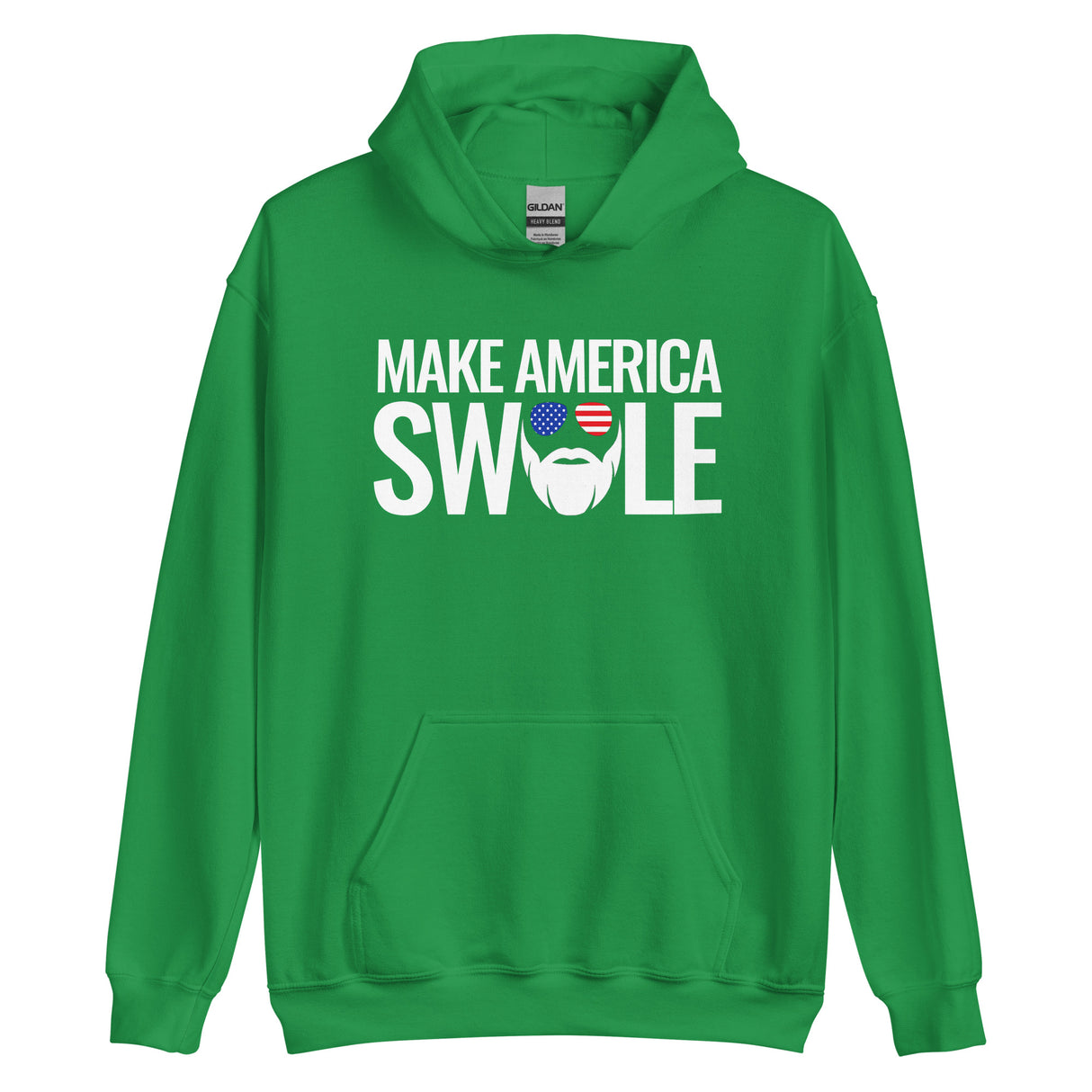 Make America Swole (Text) Hoodie