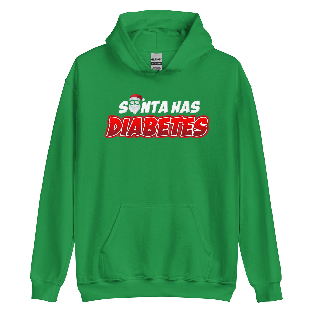 Santa Has Diabetes Hoodie