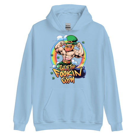 Leprechaun Go To The Fookin Gym Hoodie