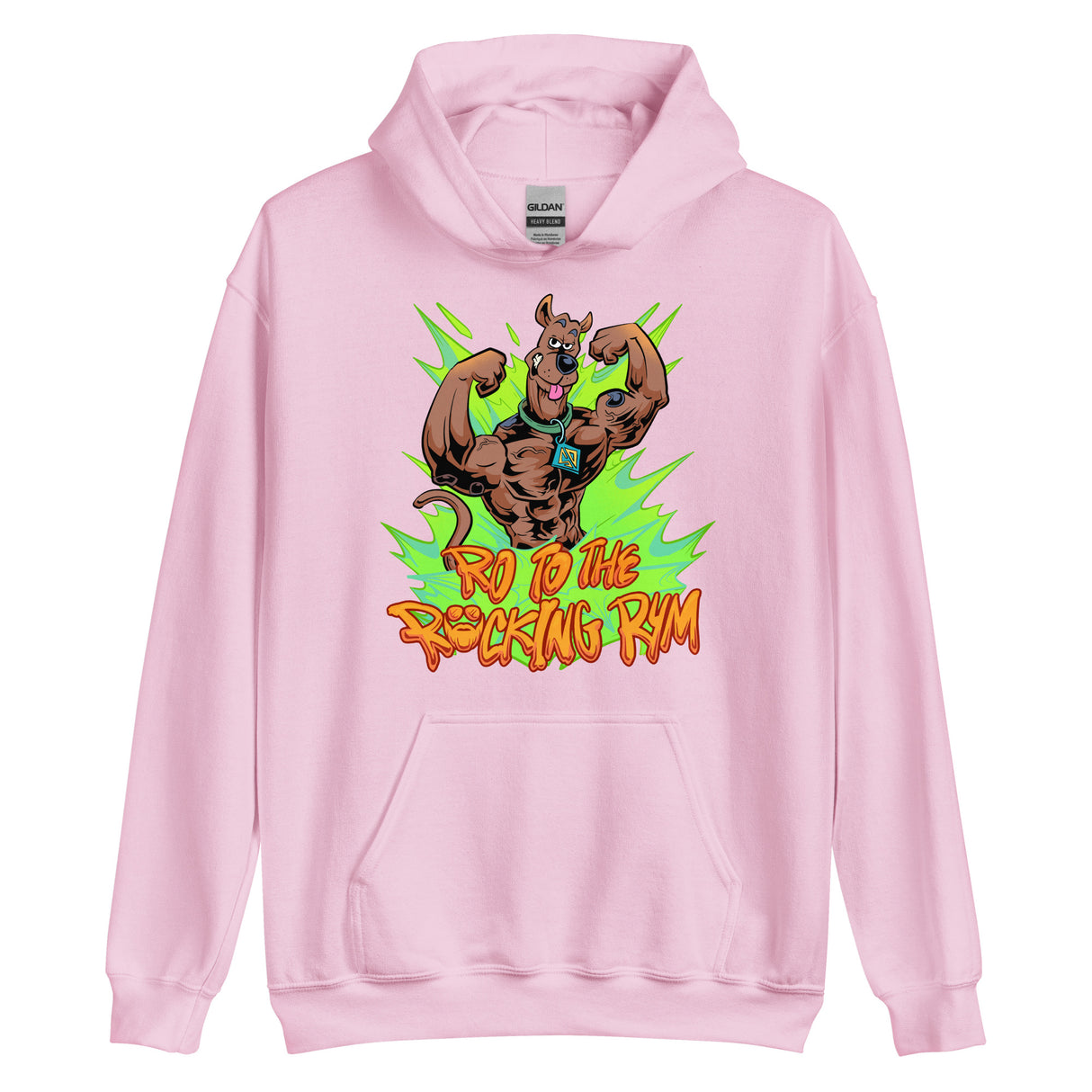 Scooby Go To The F*cking Gym Hoodie