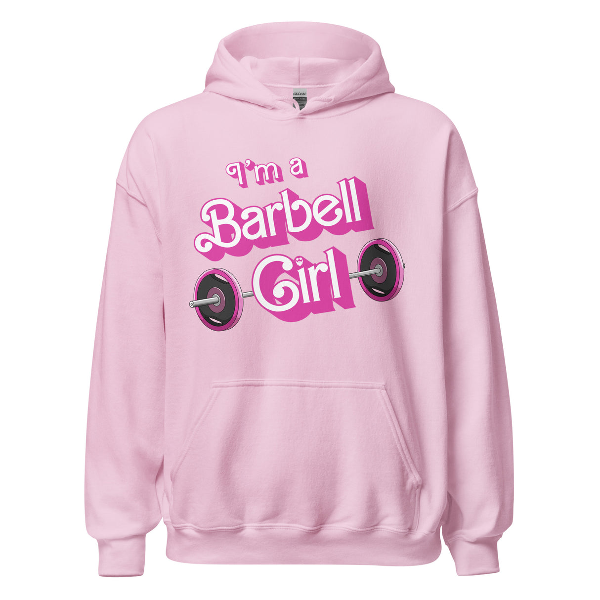 I'm a Barbell Girl Hoodie