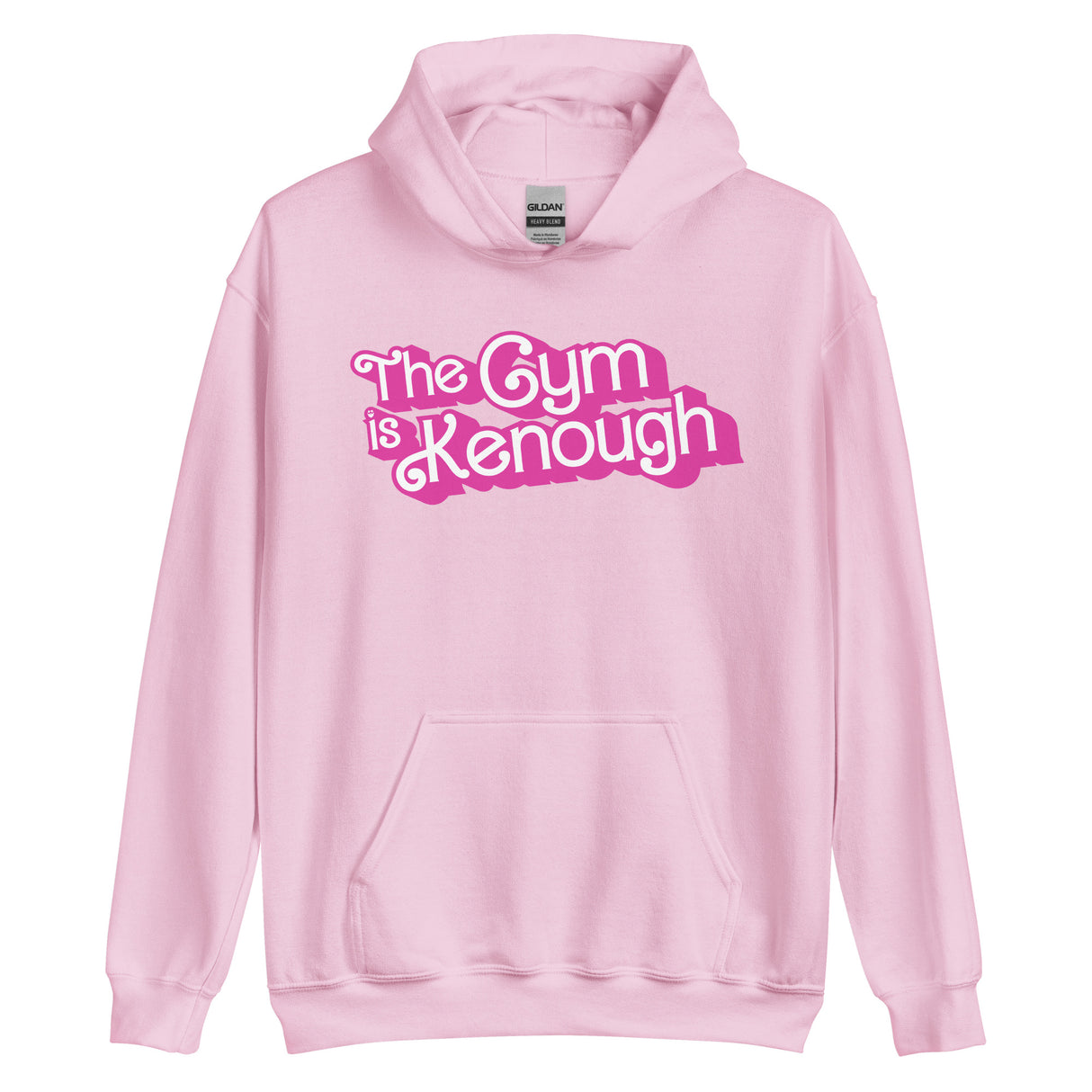The Gym Is Kenough (Text) Hoodie