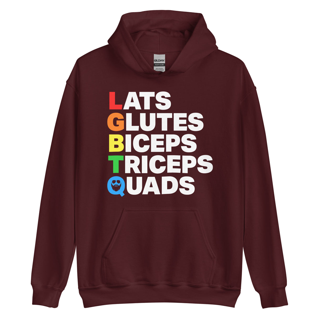 Muscle Alphabet Hoodie