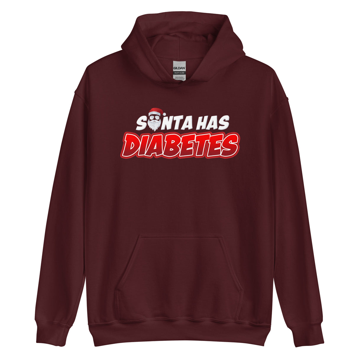 Santa Has Diabetes Hoodie