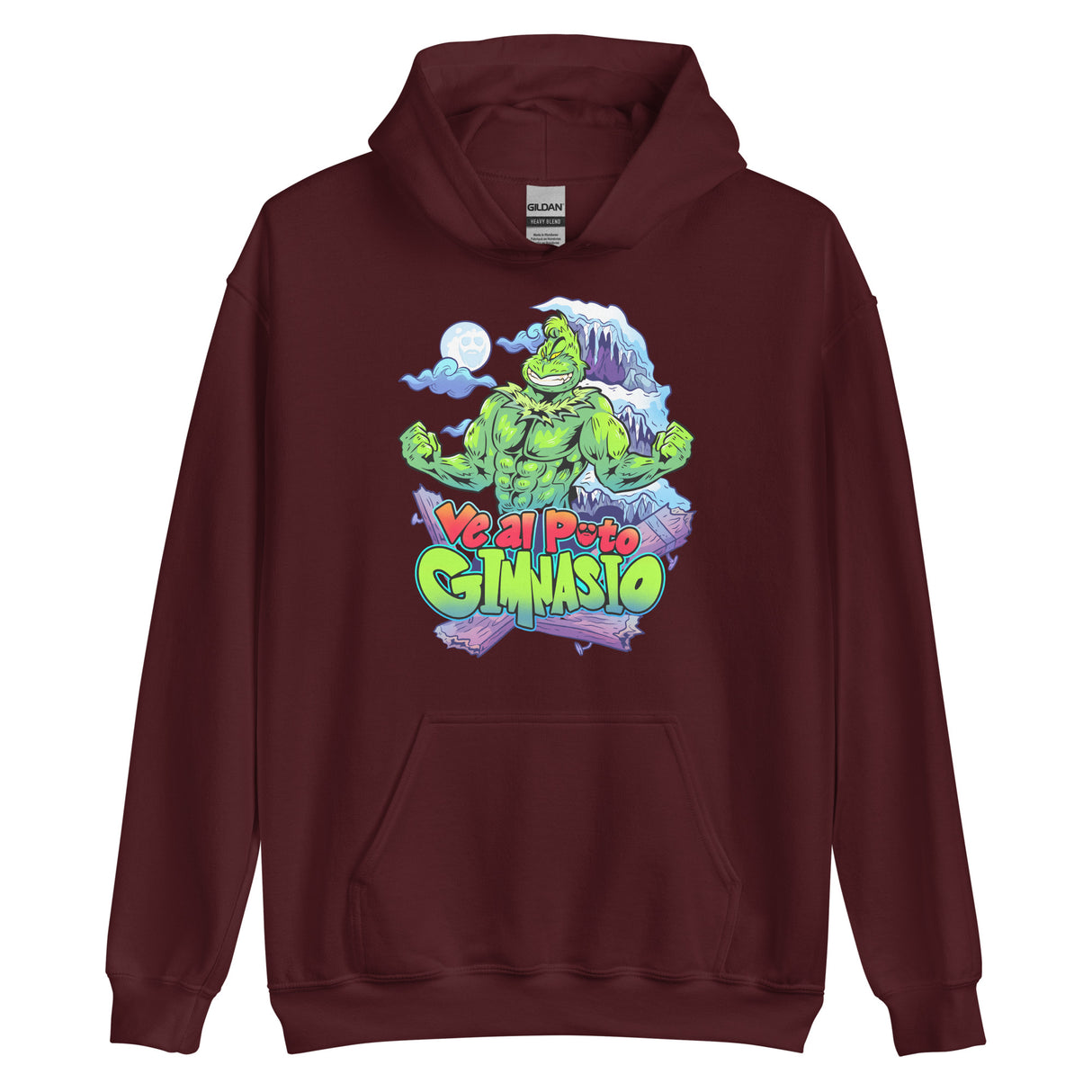 Ve Al Puto Gimnasio Grinch Hoodie