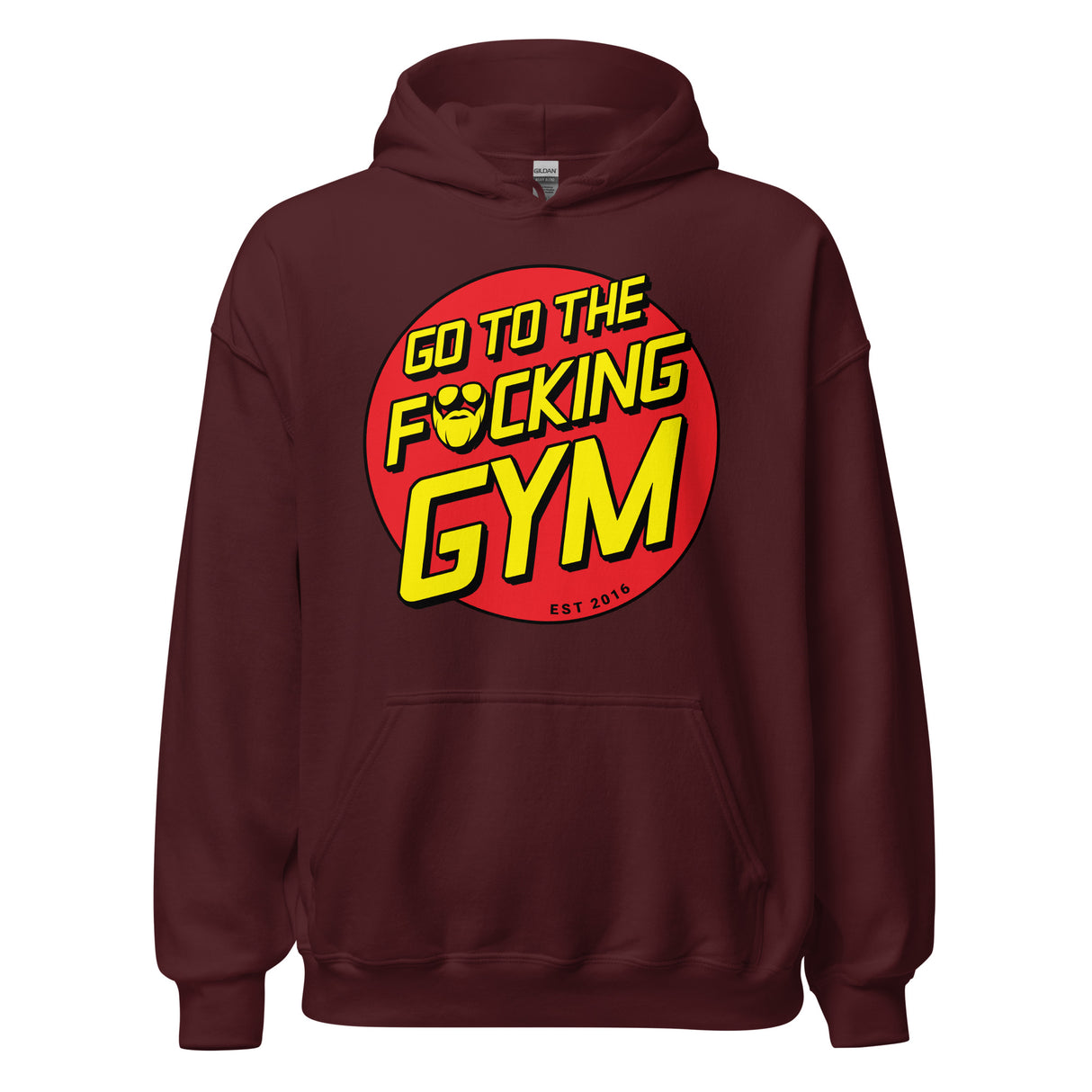 Go To The F*cking Gym (Santa Cruz) Hoodie