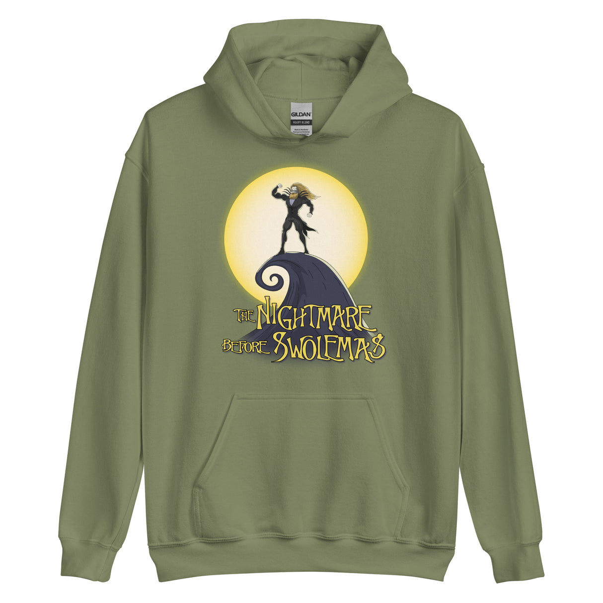 The Nightmare Before Swolemas Hoodie