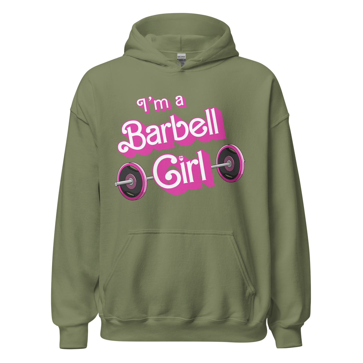 I'm a Barbell Girl Hoodie