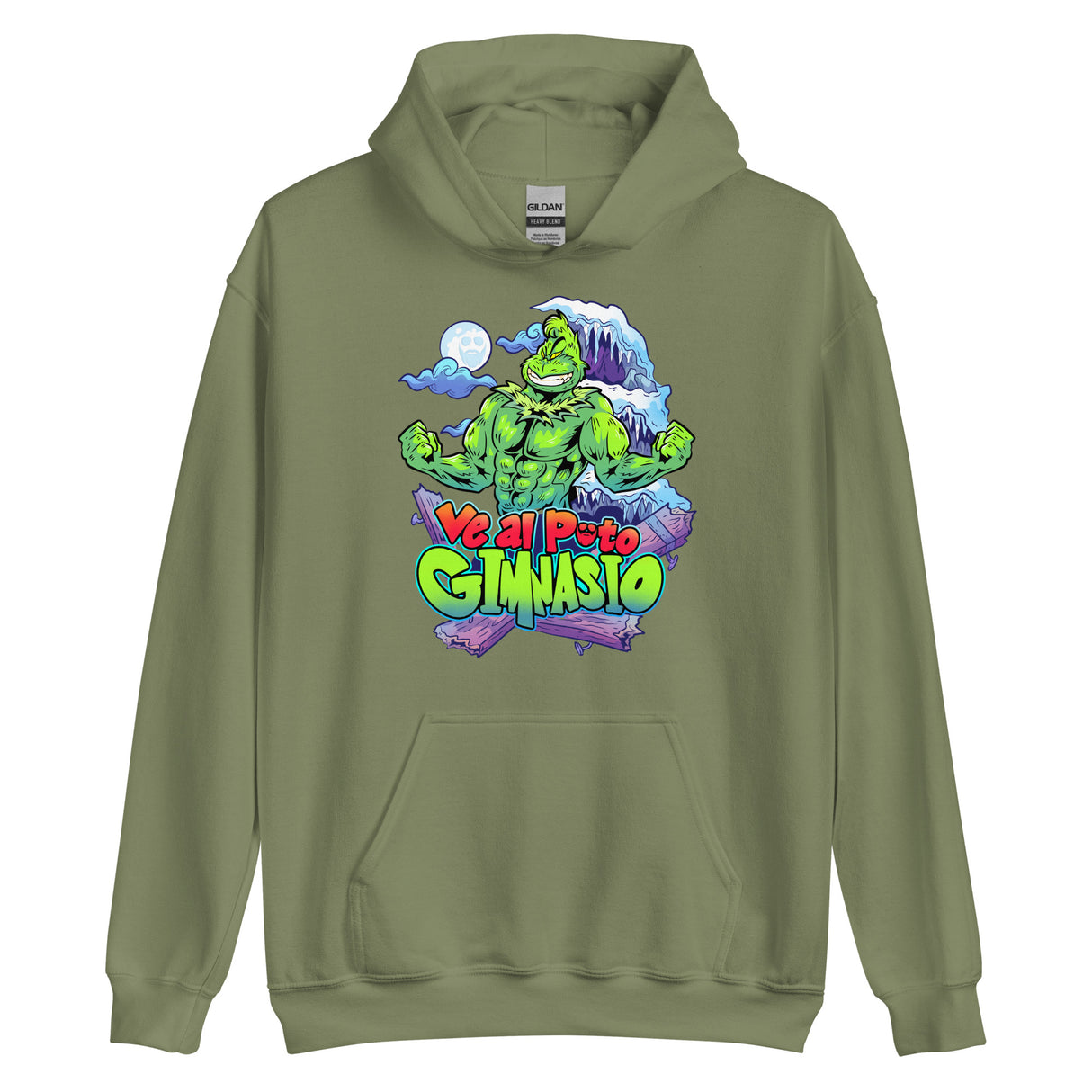 Ve Al Puto Gimnasio Grinch Hoodie