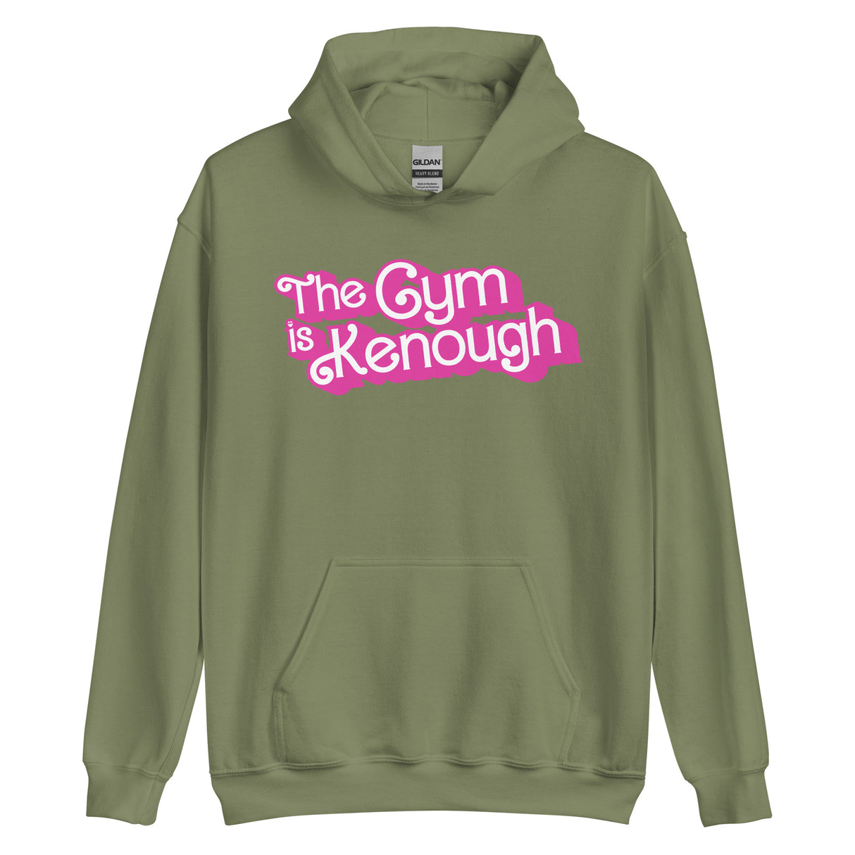The Gym Is Kenough (Text) Hoodie