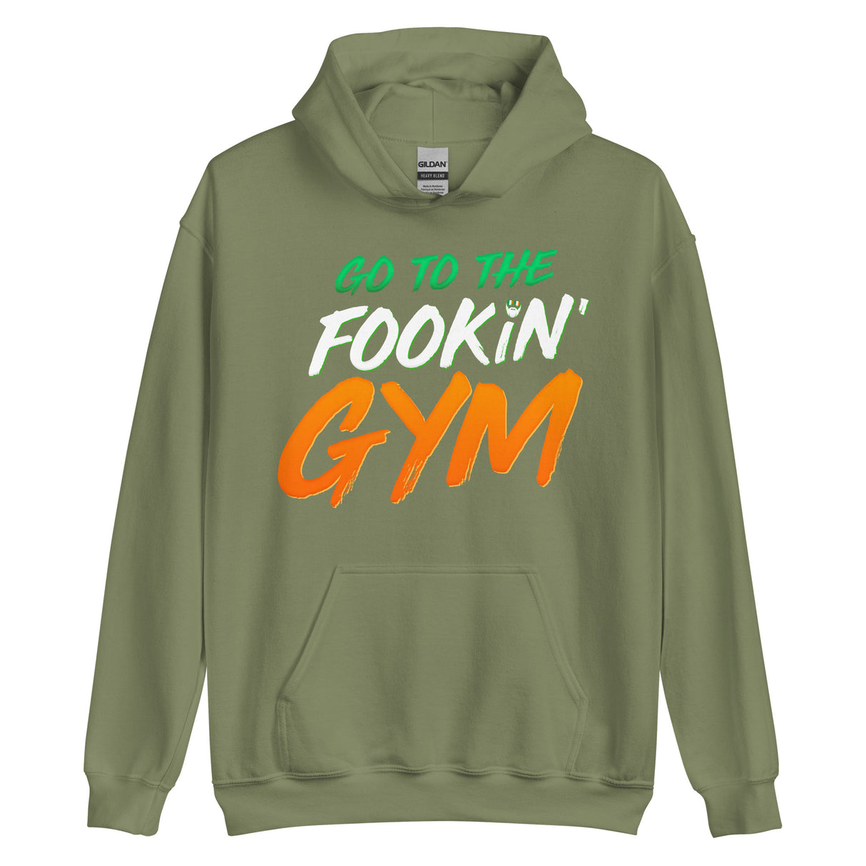 Go To The Fookin' Gym (St Patrick's Day) Hoodie