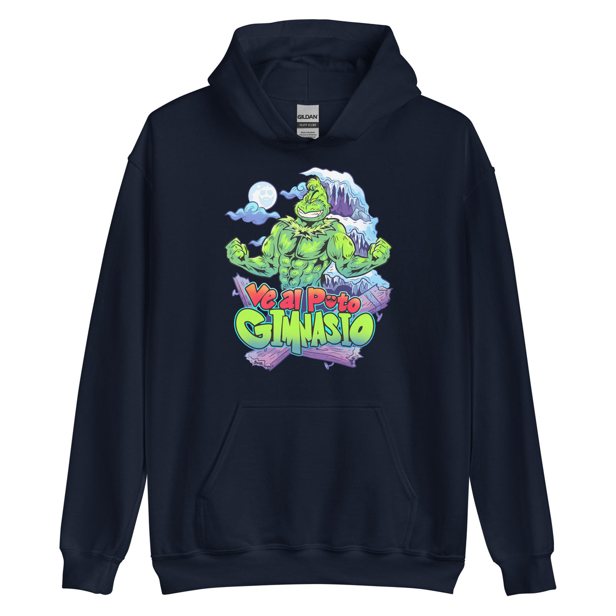 Ve Al Puto Gimnasio Grinch Hoodie