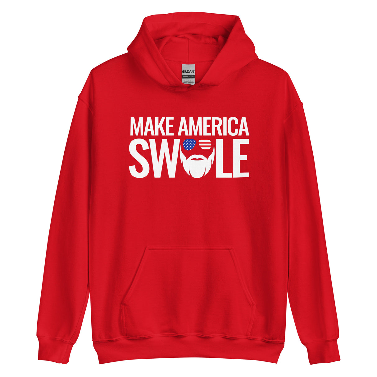 Make America Swole (Text) Hoodie