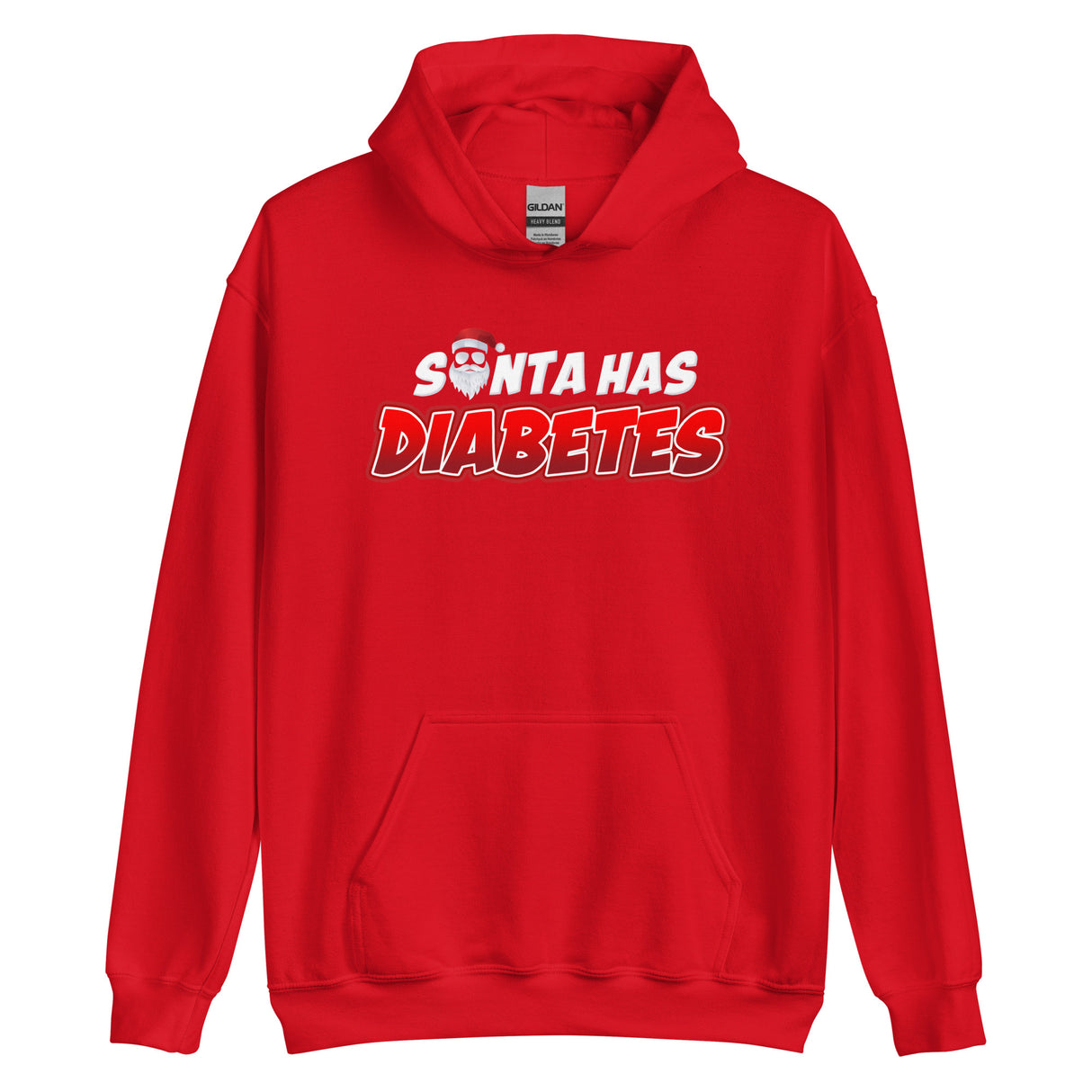 Santa Has Diabetes Hoodie