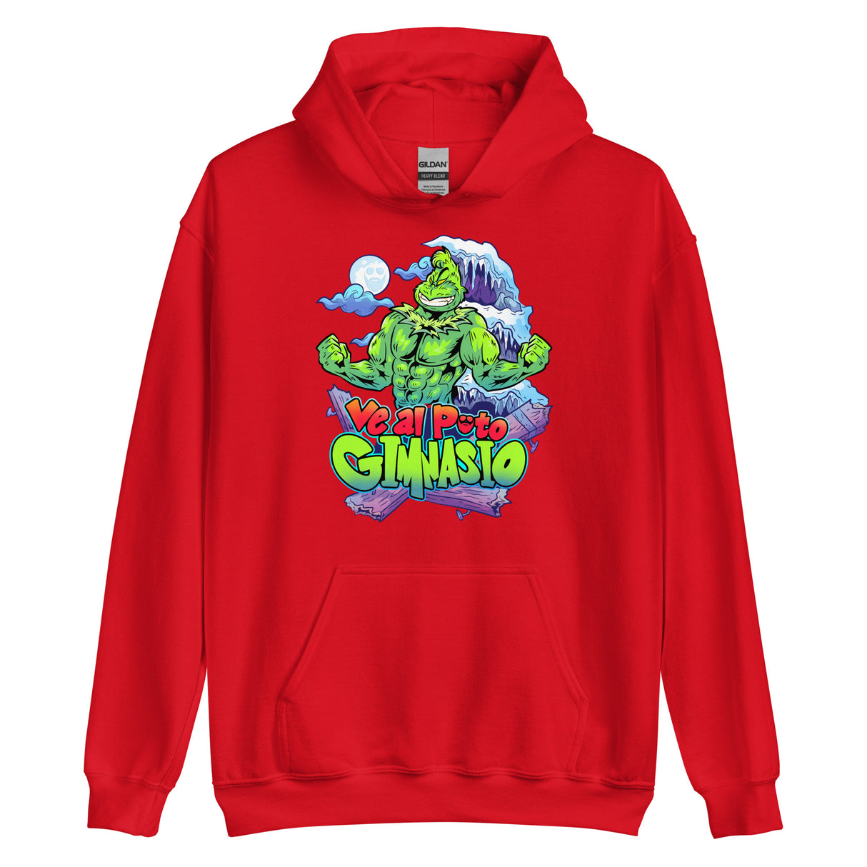 Ve Al Puto Gimnasio Grinch Hoodie