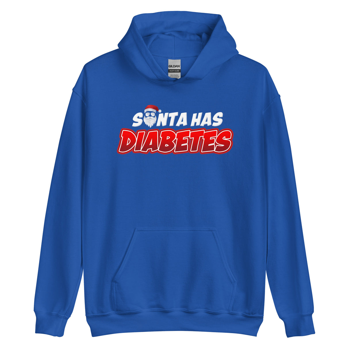 Santa Has Diabetes Hoodie