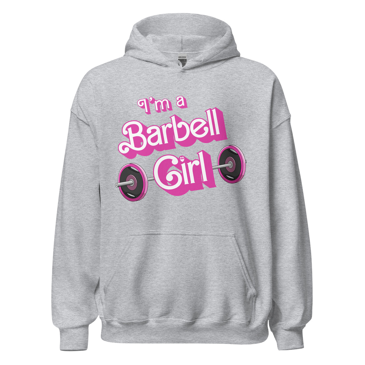 I'm a Barbell Girl Hoodie