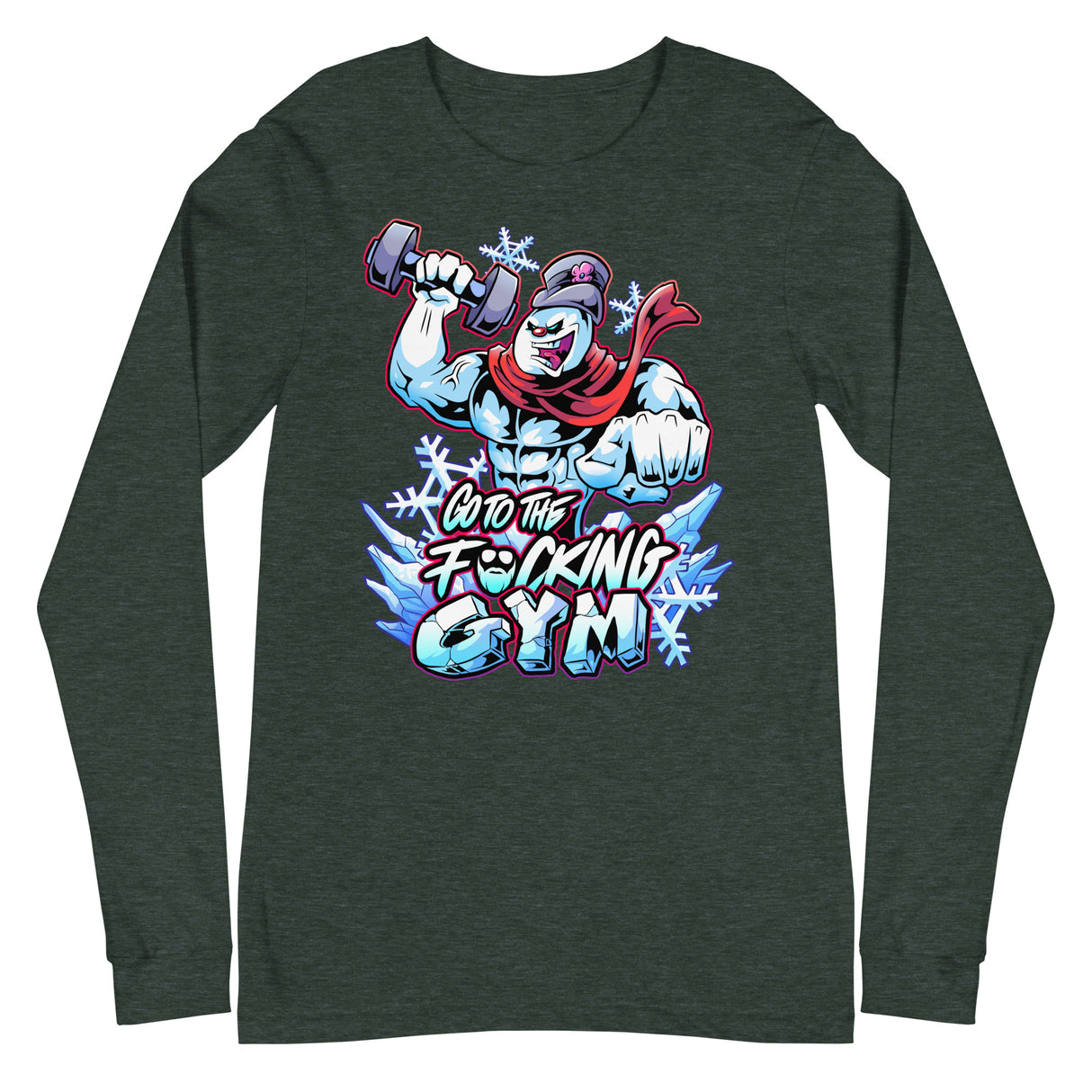 Frosty The SwoleMan Long Sleeve T-Shirt