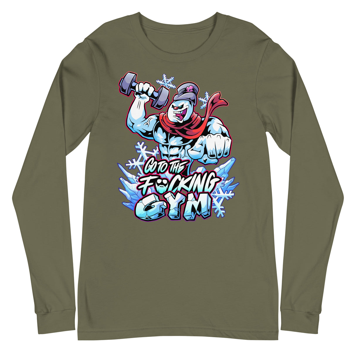 Frosty The SwoleMan Long Sleeve T-Shirt