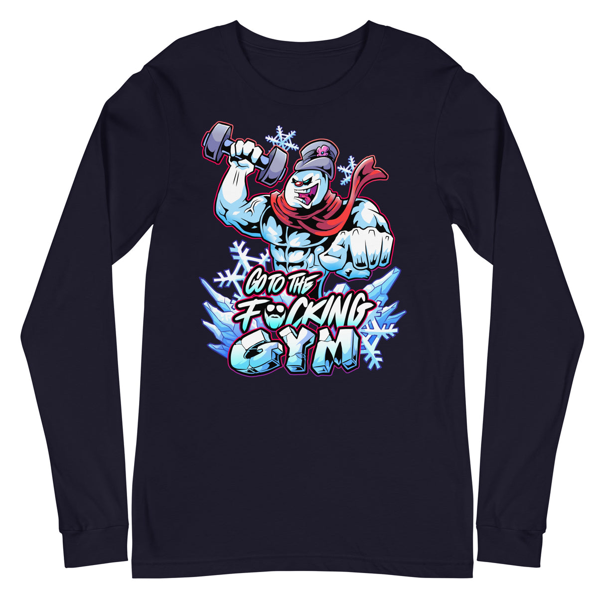Frosty The SwoleMan Long Sleeve T-Shirt