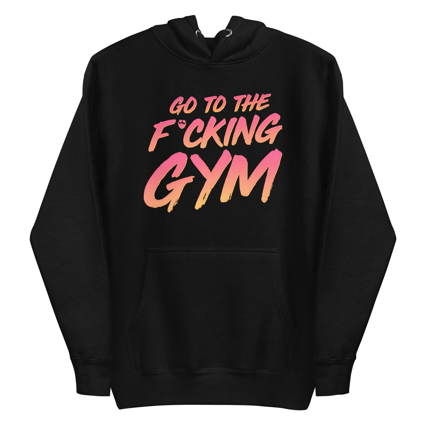 Go To The F*cking Gym Sunset Premium Hoodie