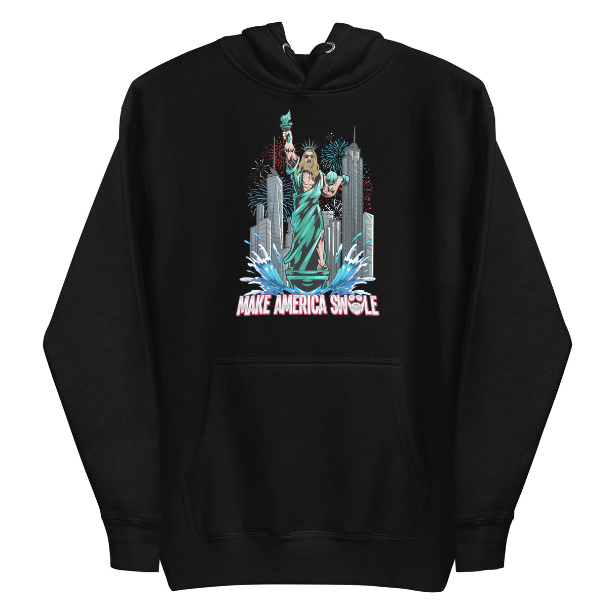 Make America Swole (Image) Premium Hoodie