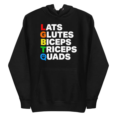 Muscle Alphabet Premium Hoodie