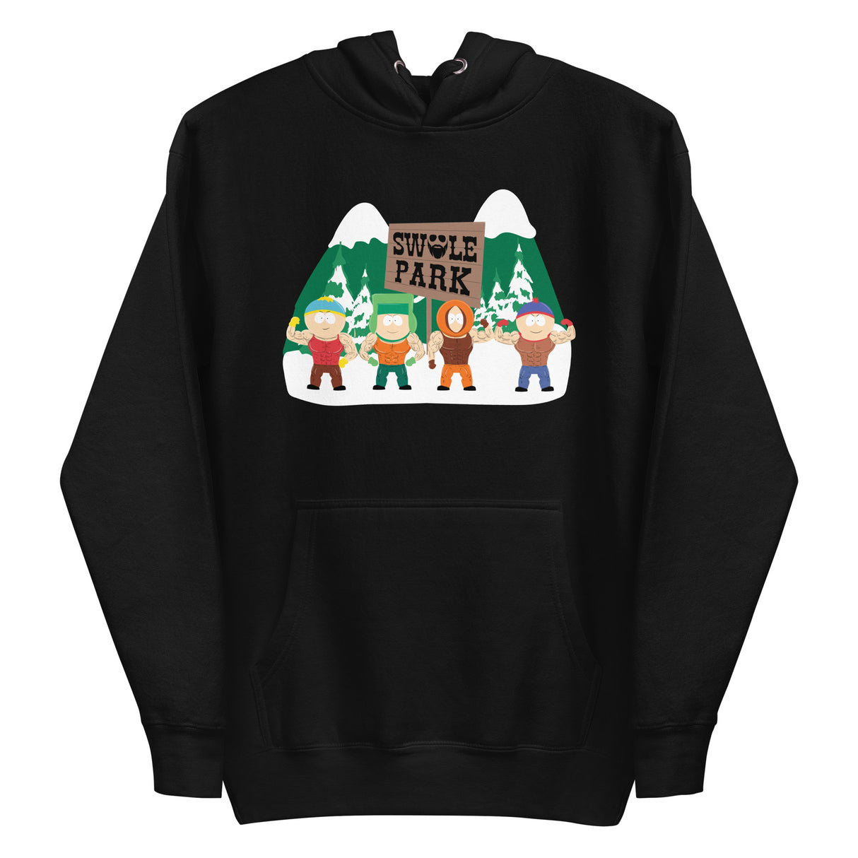 Swole Park Premium Hoodie
