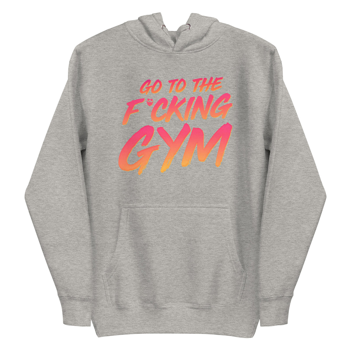 Go To The F*cking Gym Sunset Premium Hoodie