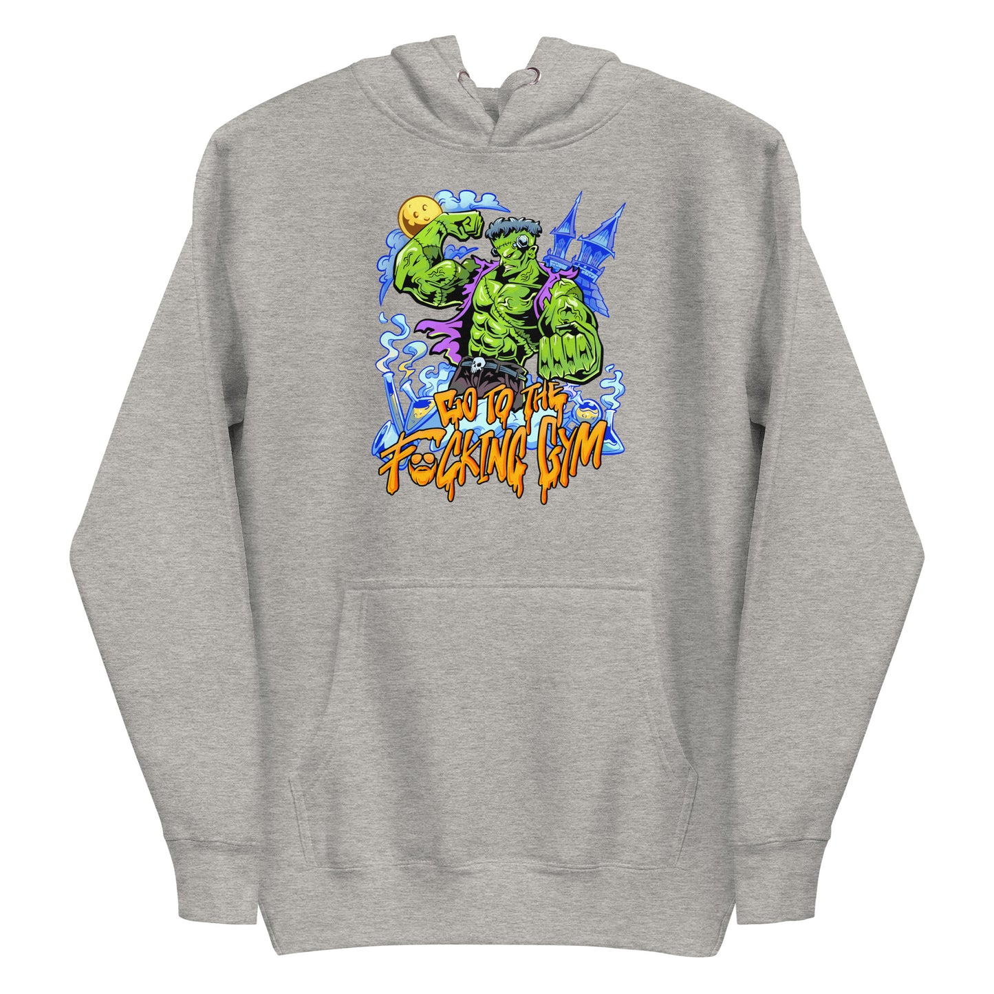 Frankenstein Go To The F*cking Gym Premium Hoodie
