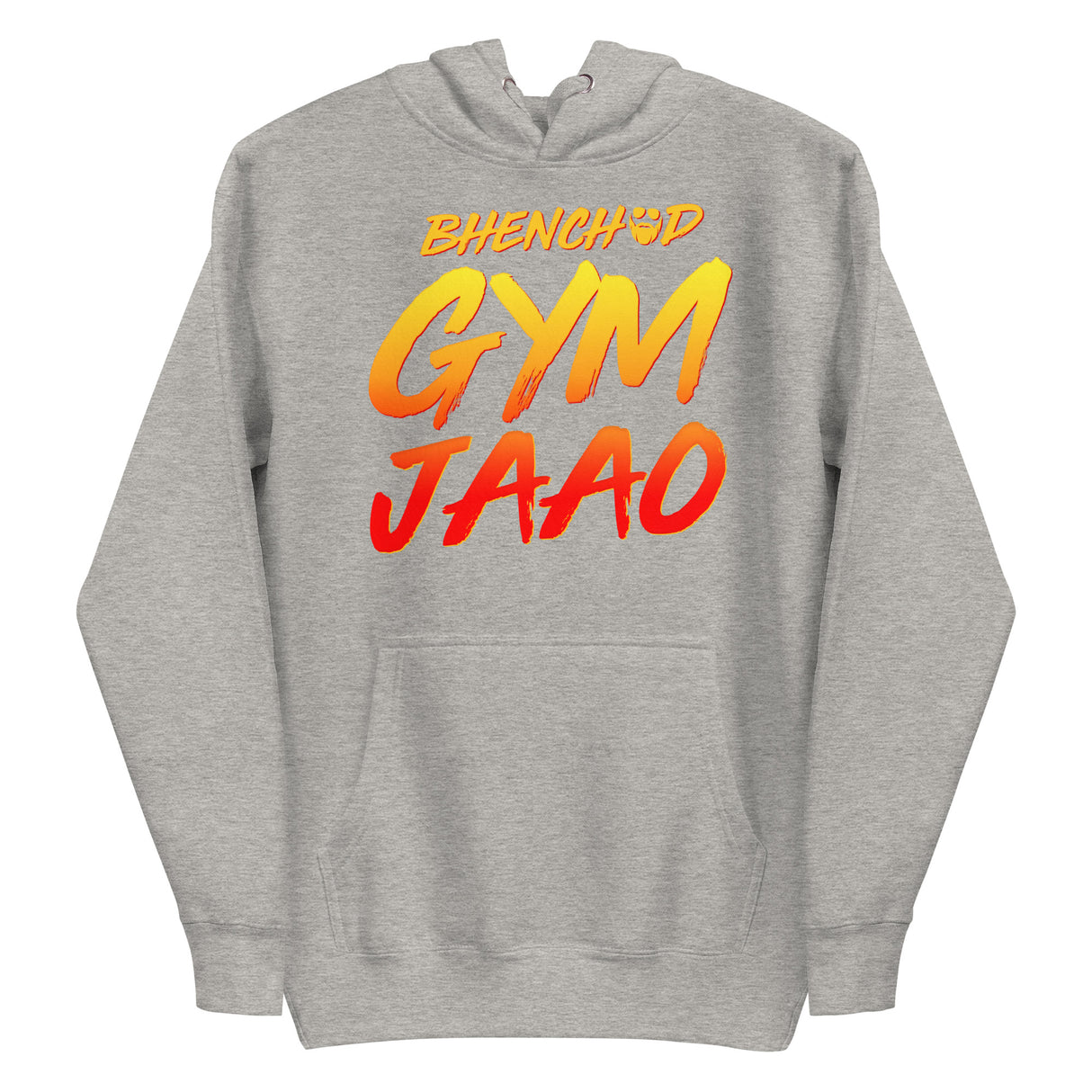 Bhenchod Gym Jaao Premium Hoodie