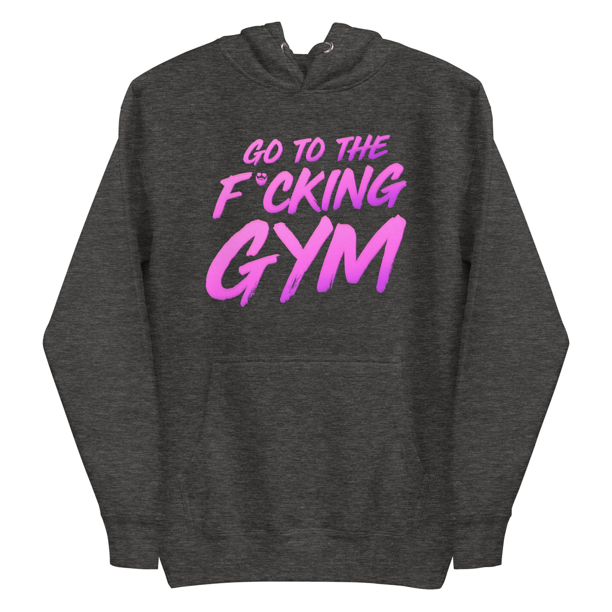 Go To The F*cking Gym Magenta Premium Hoodie