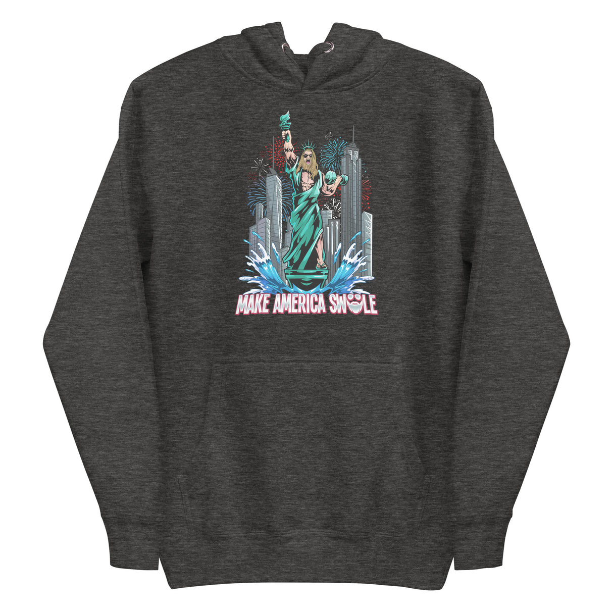 Make America Swole (Image) Premium Hoodie
