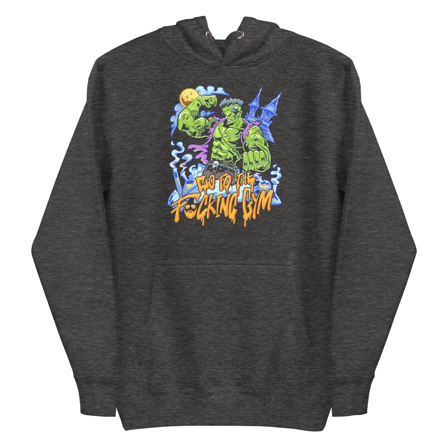Frankenstein Go To The F*cking Gym Premium Hoodie