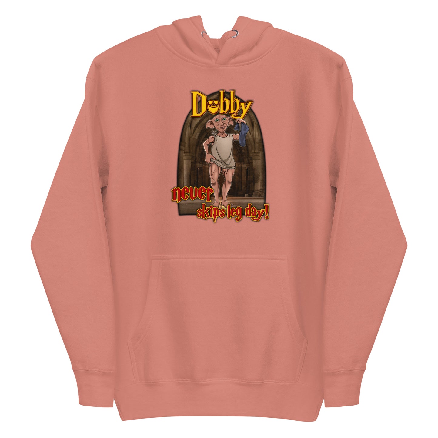 Dobby Never Skips Leg Day Premium Hoodie